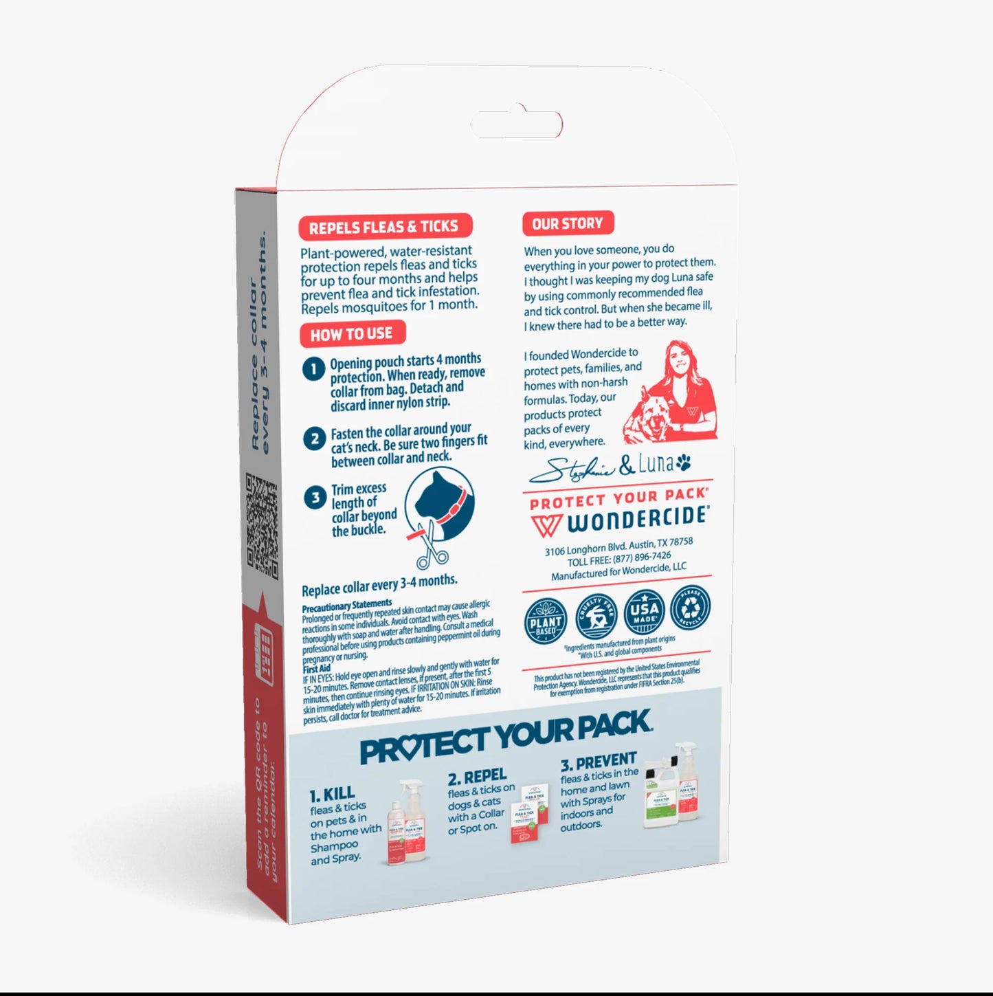 Flea & Tick Collar for Dogs + Cats